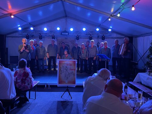 Auftritt beim 100-jährigen Jubliäum des MGV