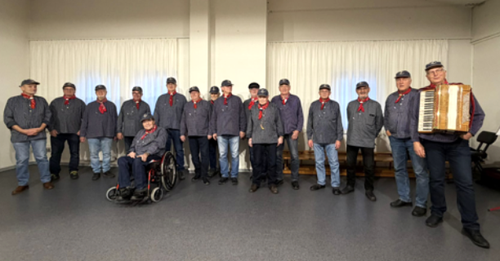 Die Truppe des Shanty-Chores Oberhssen